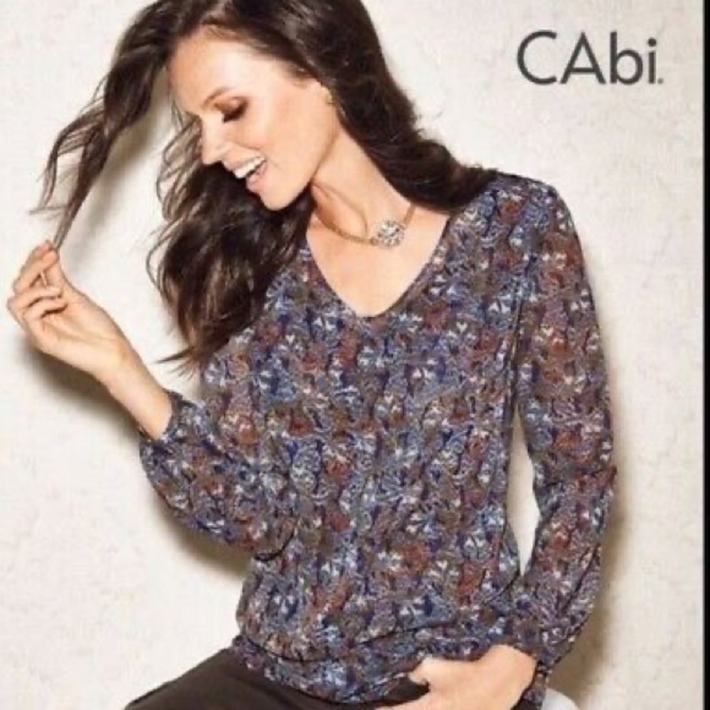 EUC Cabi Tapestry Blouse